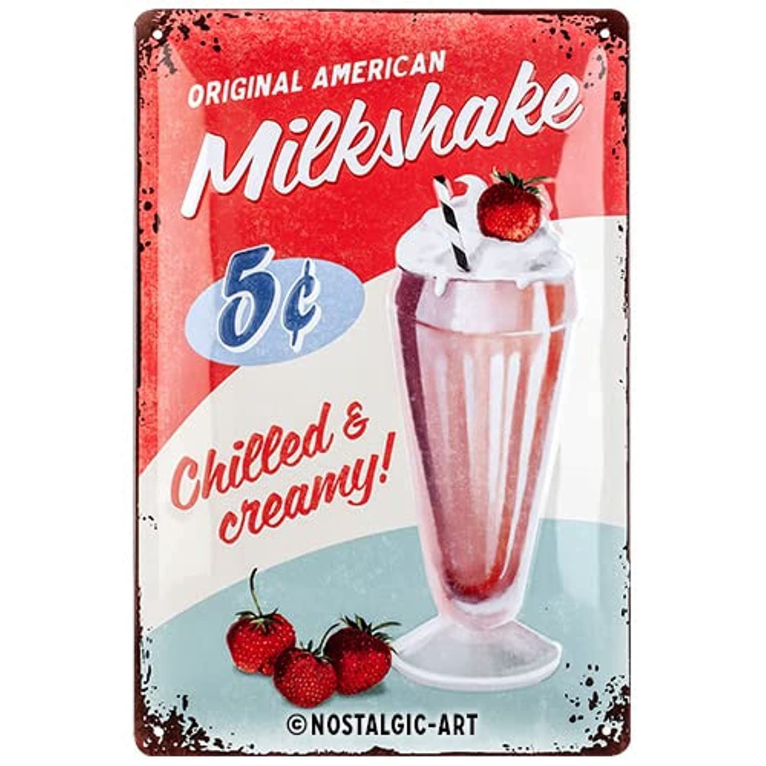 Amazon.com: Nostalgic-Art Retro Tin Sign, 7.9